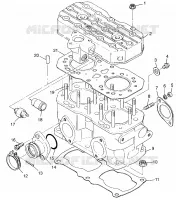 CYLINDER 500 0972764, EUROPEAN 500 E972764, 500 SKS 0972564, EUROPEAN 500 S (4938393839D001)