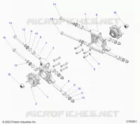 SUSPENSION, REAR CARRIER