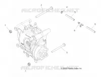 DRIVE TRAIN, GEARCASE MOUNTING, REAR