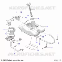FUEL SYSTEM, FUEL TANK ASM.