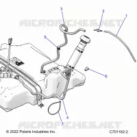 FUEL SYSTEM, FUEL LINES, STD.