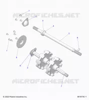 DRIVE TRAIN, JACKSHAFT AND DRIVE SHAFT