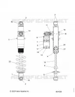 SUSPENSION, REAR SHOCK TRACK, VELOCITY
