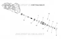 DRIVE TRAIN, GEARCASE FRONT OUTPUT SHAFT