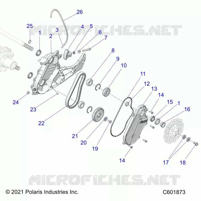 DRIVE TRAIN, CHAINCASE