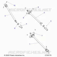 DRIVE TRAIN, FRONT, MID, REAR PROP SHAFT