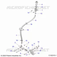 BRAKES, BRAKE PEDAL AND MASTER CYLINDER