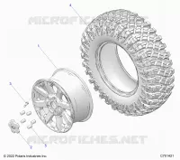 WHEELS, FRONT