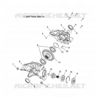 REAR GEARCASE