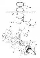 CRANKSHAFT AND PISTON ASSEMBLY (4913521352039A)