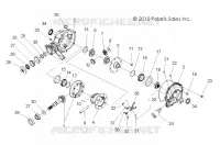 DRIVE TRAIN, REAR GEARCASE