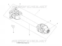 DRIVE TRAIN, PROP REAR SHAFT