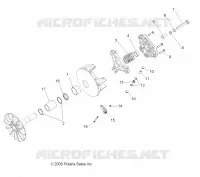 DRIVE TRAIN, PRIMARY CLUTCH