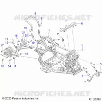 CHASSIS, FRAME ASM AND SWINGARM