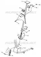 STEERING POST    TRAIL BLAZER W98BA25C (4945464546B006)