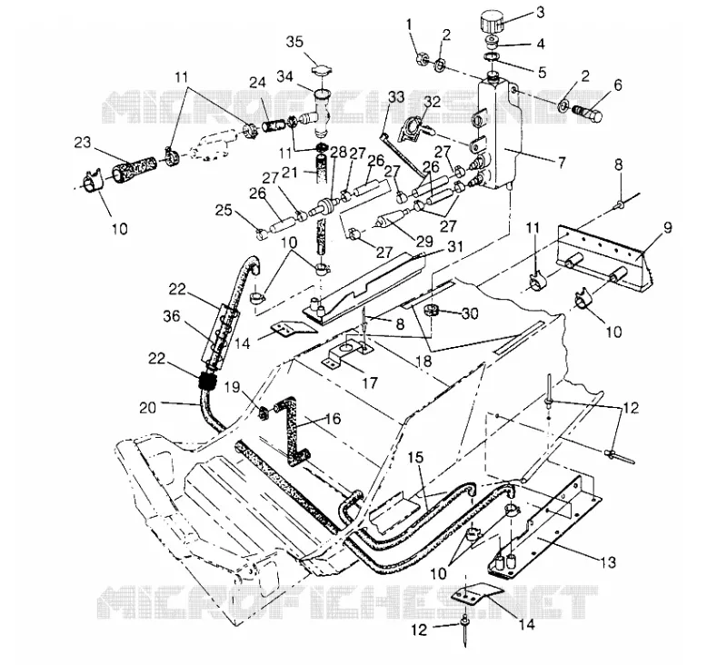 COOLING SYSTEM 440 XCR 0951660 (4929112911B006)