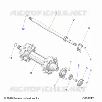 DRIVE TRAIN, JACKSHAFT AND DRIVE SHAFT