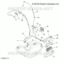 BODY, FUEL LINES, EVAP