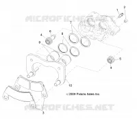 REAR BRAKE CALIPER