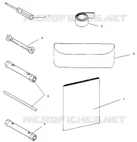 TOOL KIT    440 XCR SP 0961760 (4931583158D002)
