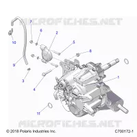 DRIVE TRAIN, MAIN GEARCASE MOUNTING