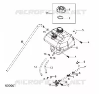 FUEL TANK AND HOSES