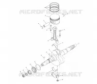 CRANKSHAFT AND PISTON