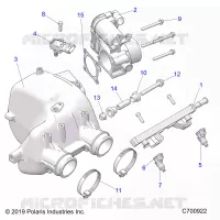 ENGINE, AIR INTAKE MANIFOLD