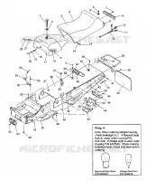 TUNNEL AND SEAT ASSEMBLY LITE/0933433,STARLITE/0933427 AND  LITE DELUXE/093 (4922972297001A)
