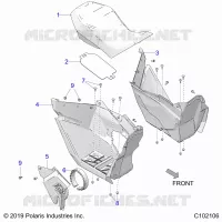 SEAT AND FOOTWELLS