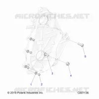 DRIVE TRAIN, CHAINCASE MOUNTING