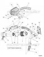ENGINE, AIR INTAKE
