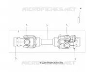 DRIVE TRAIN, MID PROP SHAFT
