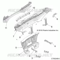 REAR BODYWORK BUMPER