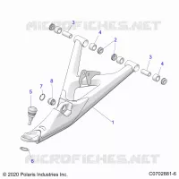 FRONT SUSPENSION CONTROL ARMS LOWER