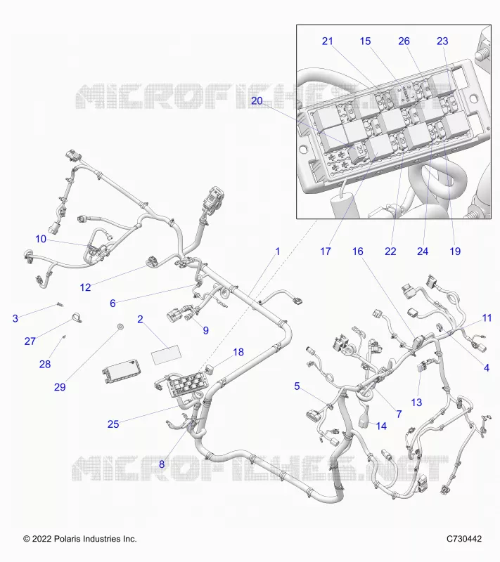 ELECTRICAL, WIRE HARNESS