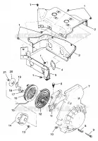 BLOWER HOUSING    RECOIL STARTER