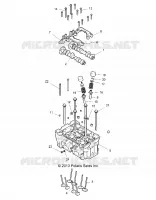ENGINE, CYLINDER HEAD AND VALVES