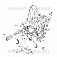 FRONT DRIVE ASSEMBLY SPORTSMAN 4X4 / W938039 (4926382638011A)