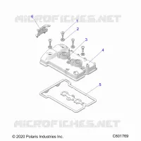ENGINE, VALVE COVER
