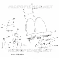 RIGHT FIXED BUCKET SEAT 