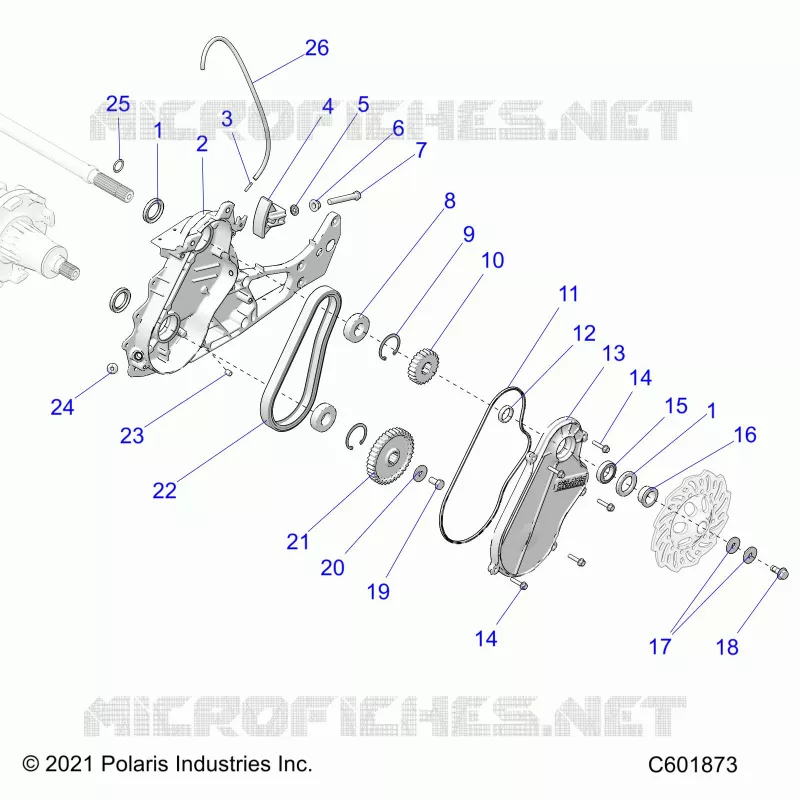 DRIVE TRAIN, CHAINCASE