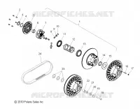 DRIVE TRAIN, CLUTCH, SECONDARY