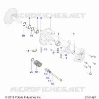 DRIVE TRAIN, PRIMARY CLUTCH