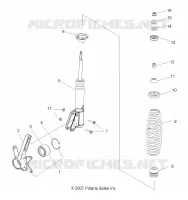 FRONT SUSPENSION STRUT