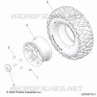 WHEELS, FRONT