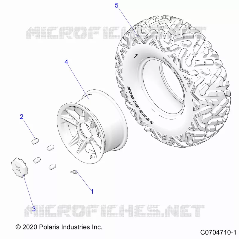 WHEELS, FRONT