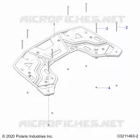 REAR BODYWORK RACK, UTILITY
