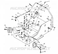STEERING ASSEMBLY  TRAIL 0952761, TRAIL DELUXE 0952262,   AND EUROPEAN TRAI (4928862886B008)