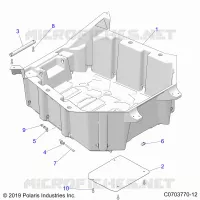 REAR BODYWORK RACK